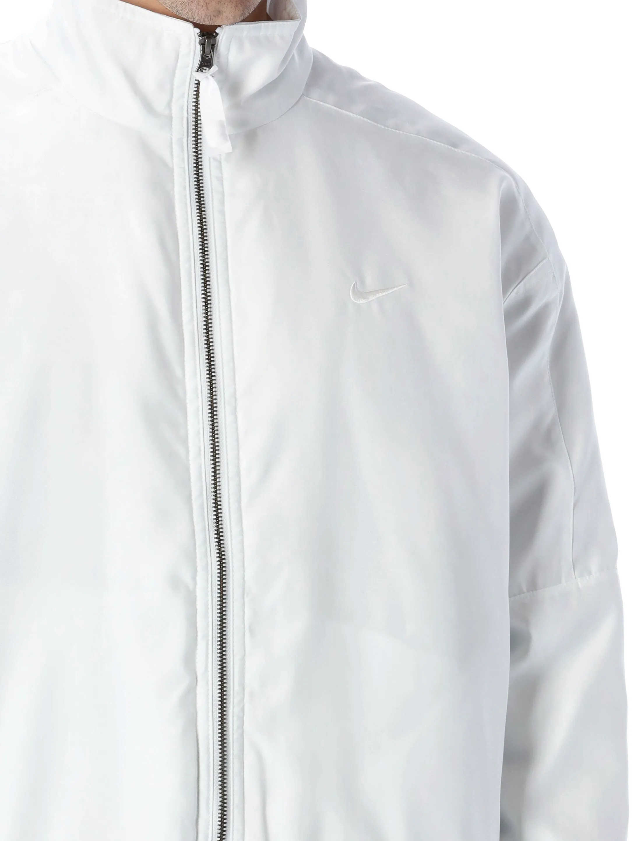 Nike Solo Swoosh Satin Bomber Jacket