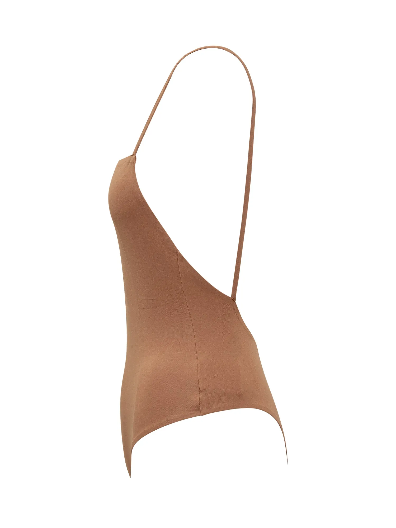 Off-White Logo Printed Sleeveless Swimsuit