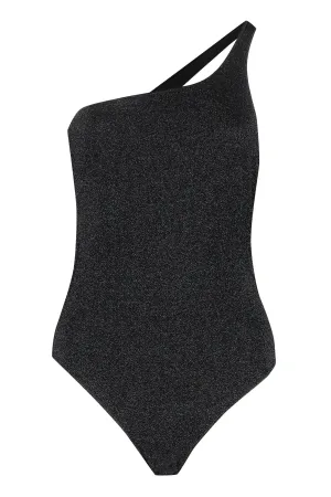 Osree Lumire One-Shoulder High-Cut Swimsuit