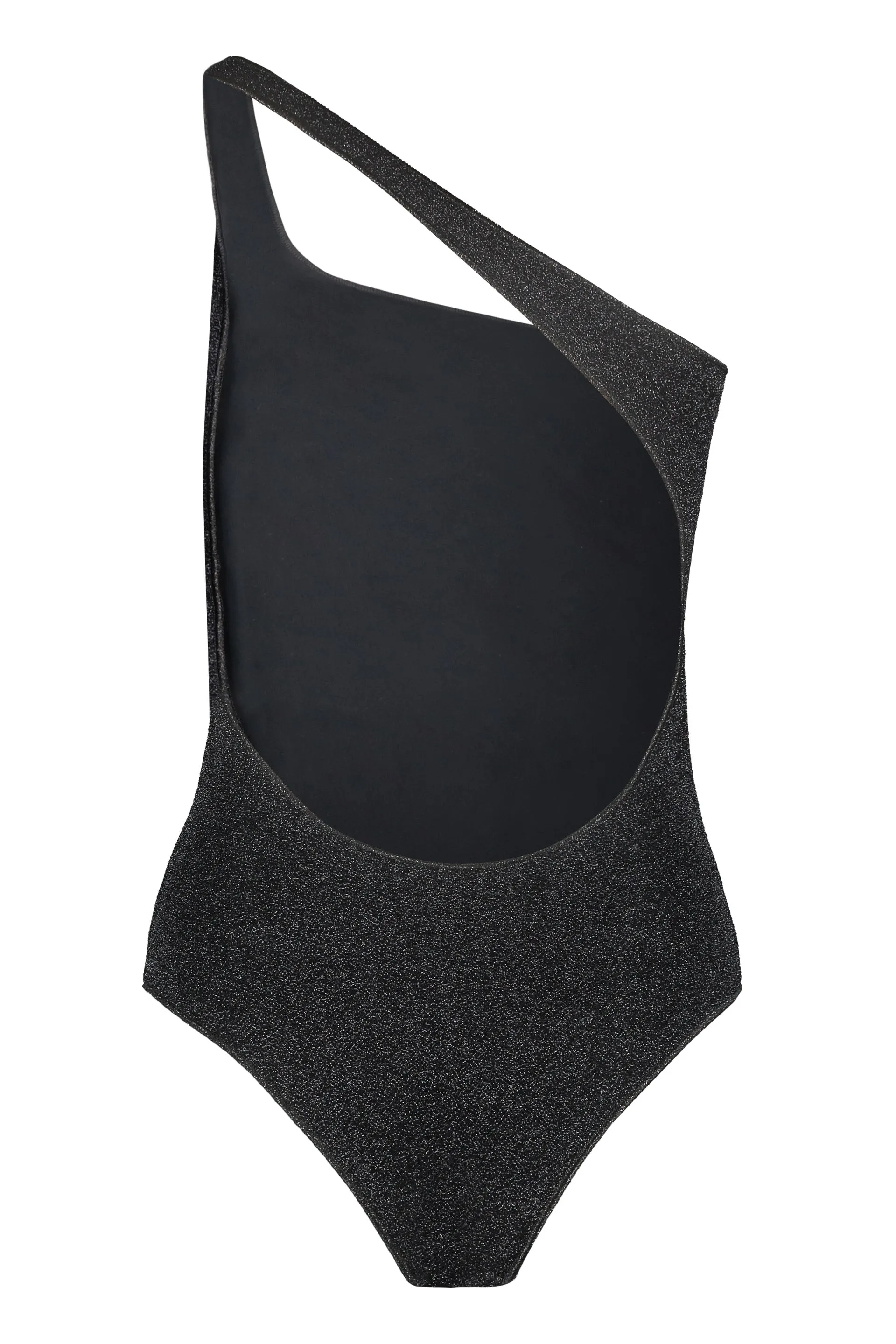 Osree Lumire One-Shoulder High-Cut Swimsuit