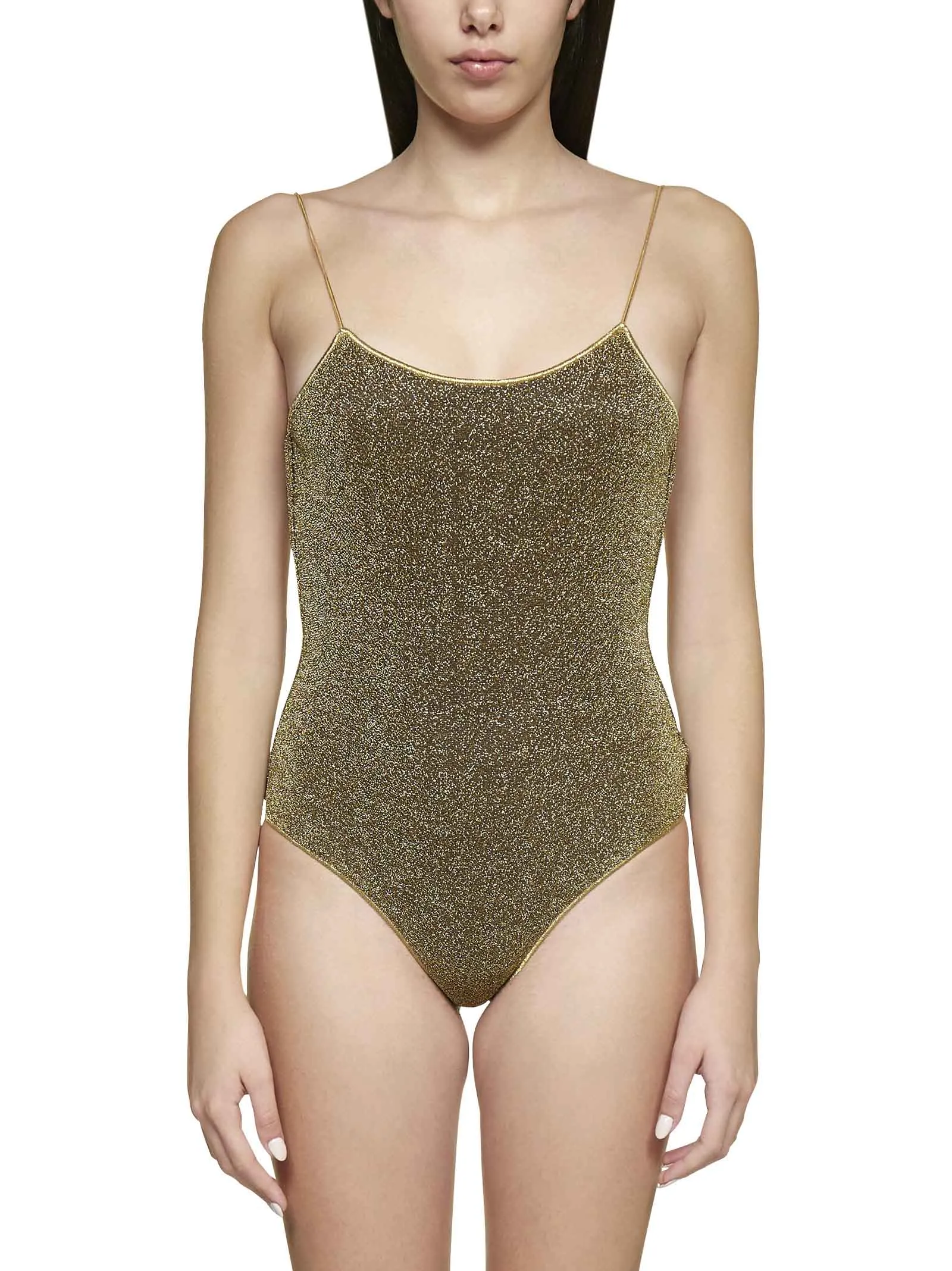 Osree Maillot Lurex One-Piece Swimsuit