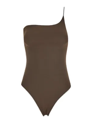 Osree One-Shoulder Scoop-Neck Swimsuit