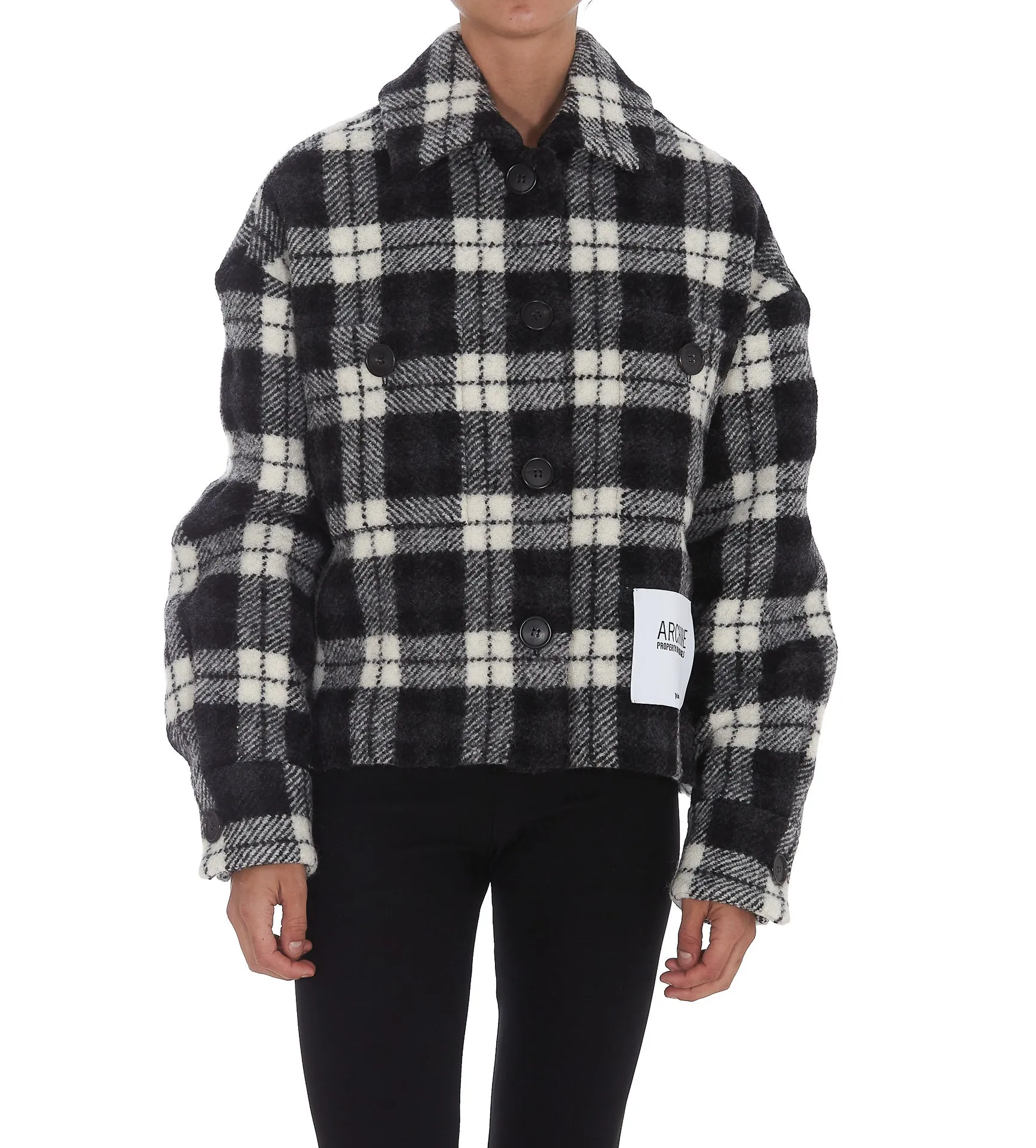 Palm Angels Checked Shirt Jacket