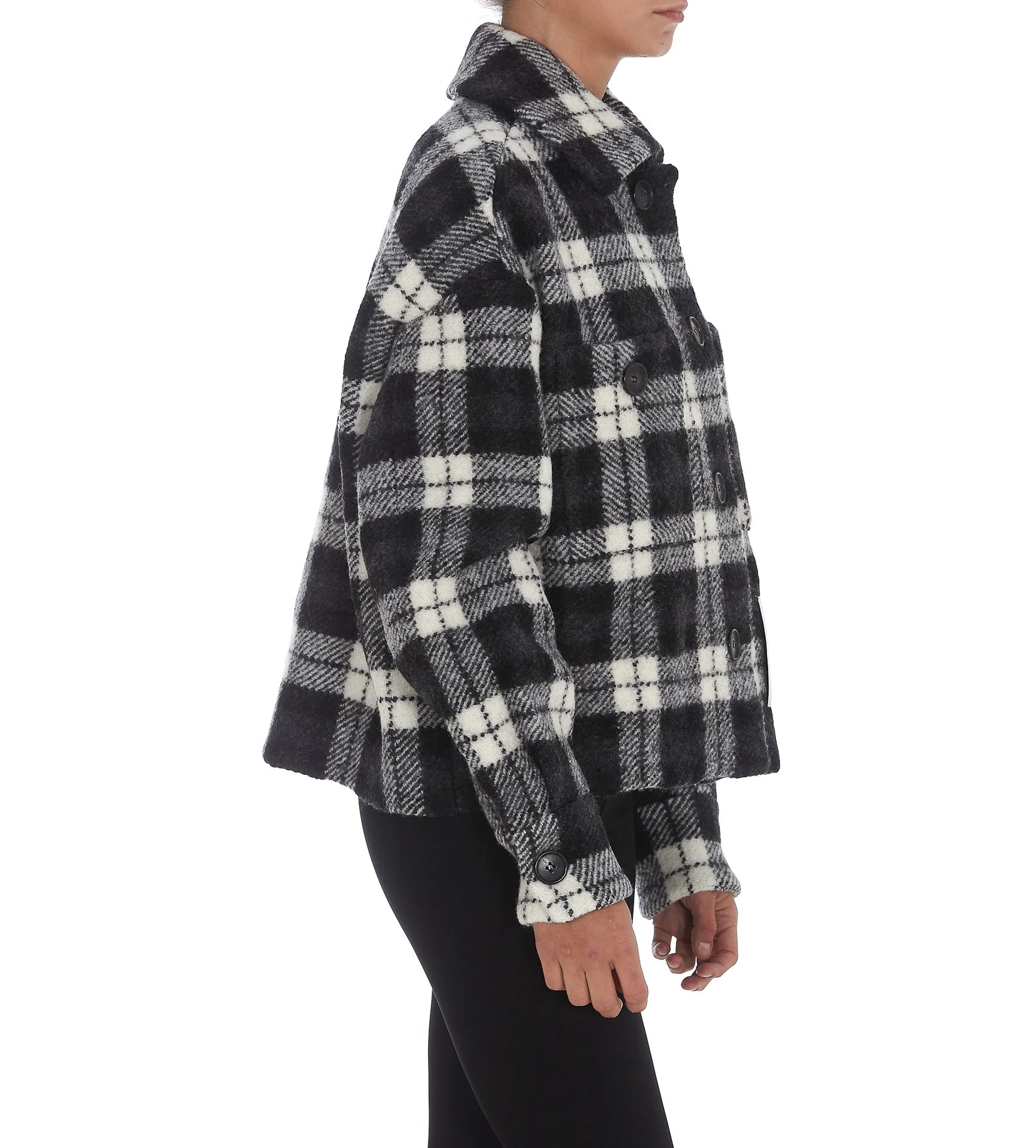 Palm Angels Checked Shirt Jacket