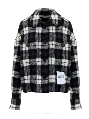 Palm Angels Checked Shirt Jacket