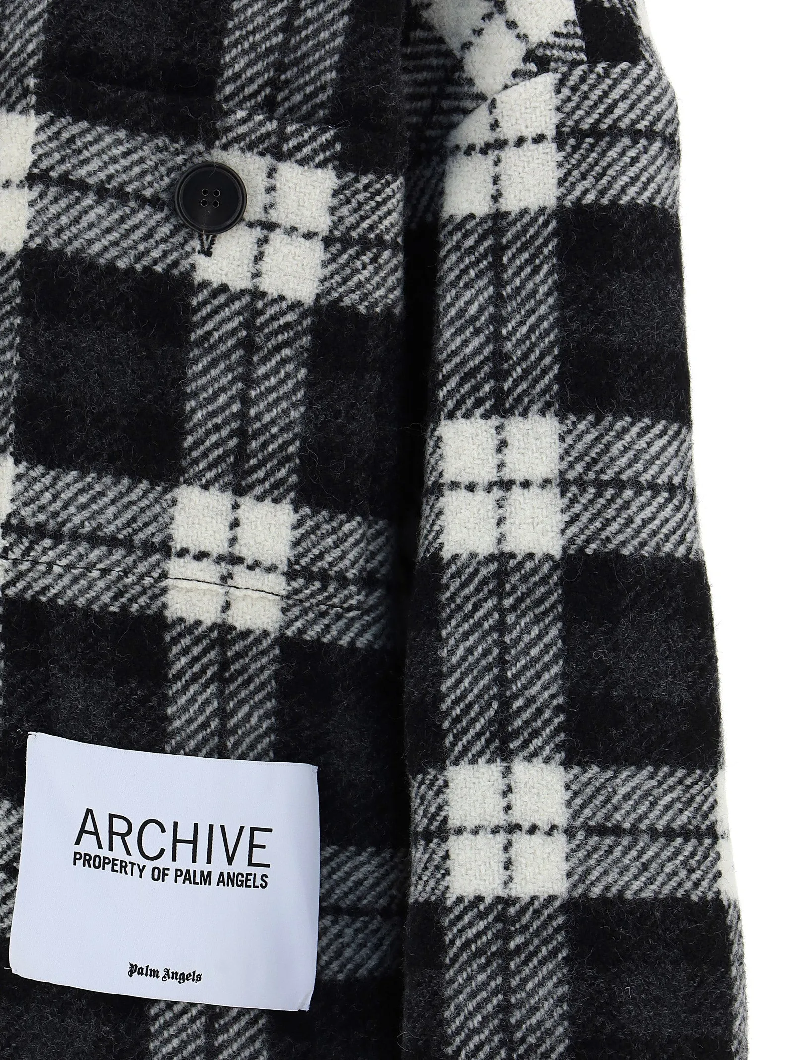 Palm Angels Checked Shirt Jacket