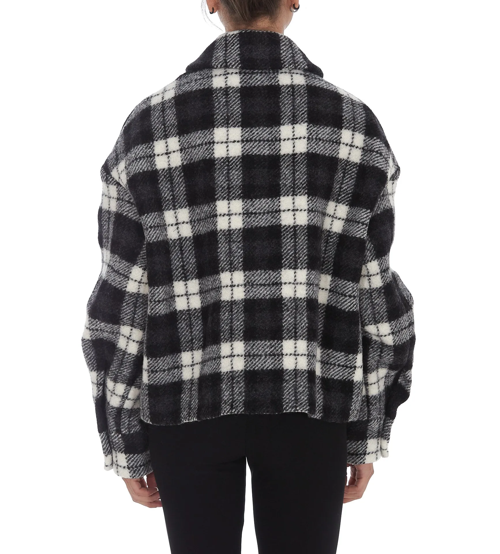Palm Angels Checked Shirt Jacket