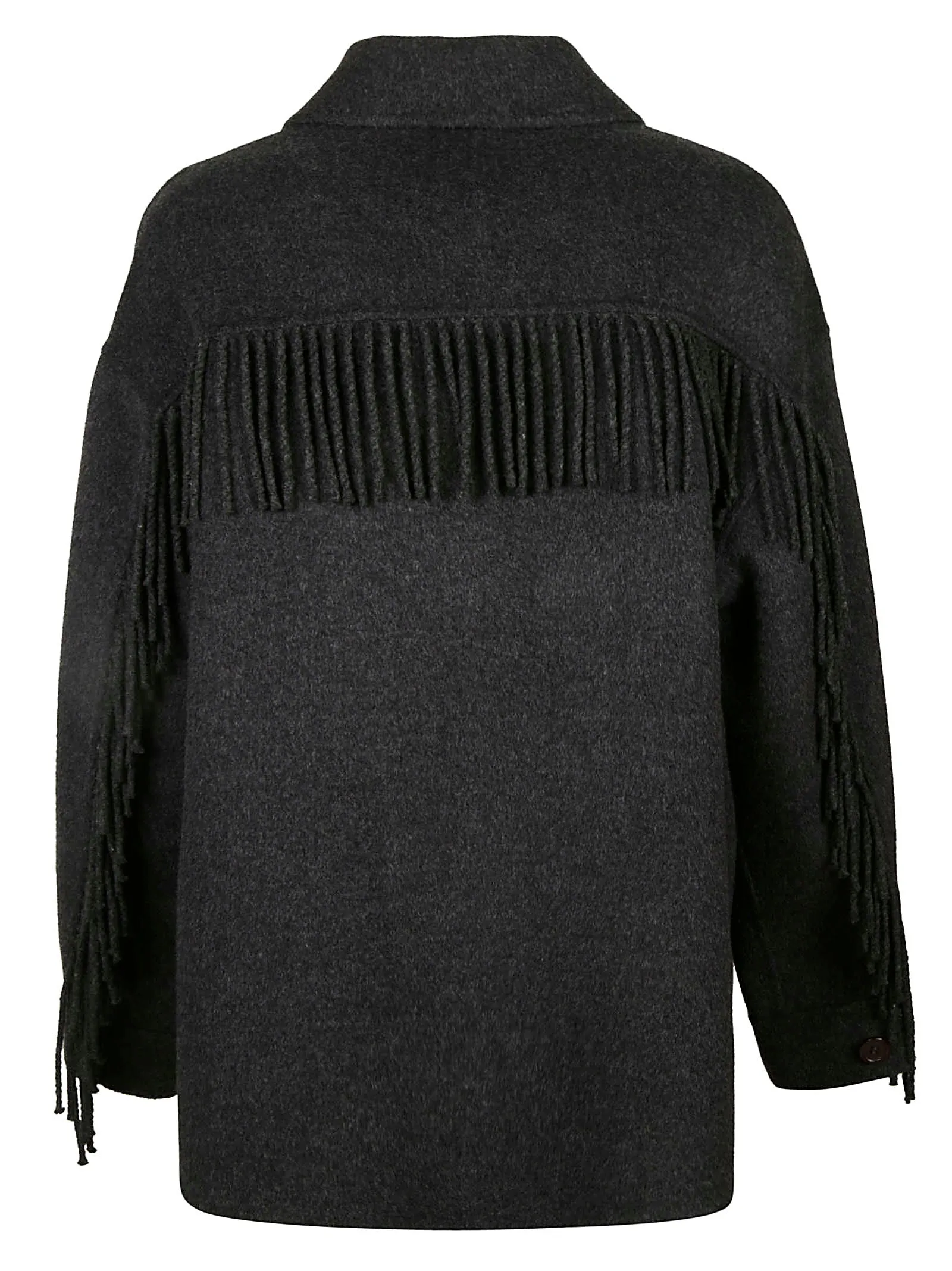 P.A.R.O.S.H. Fringed Shirt Jacket
