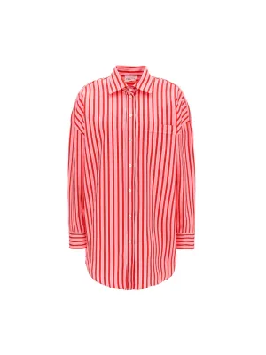 P.A.R.O.S.H. Striped Oversized Shirt
