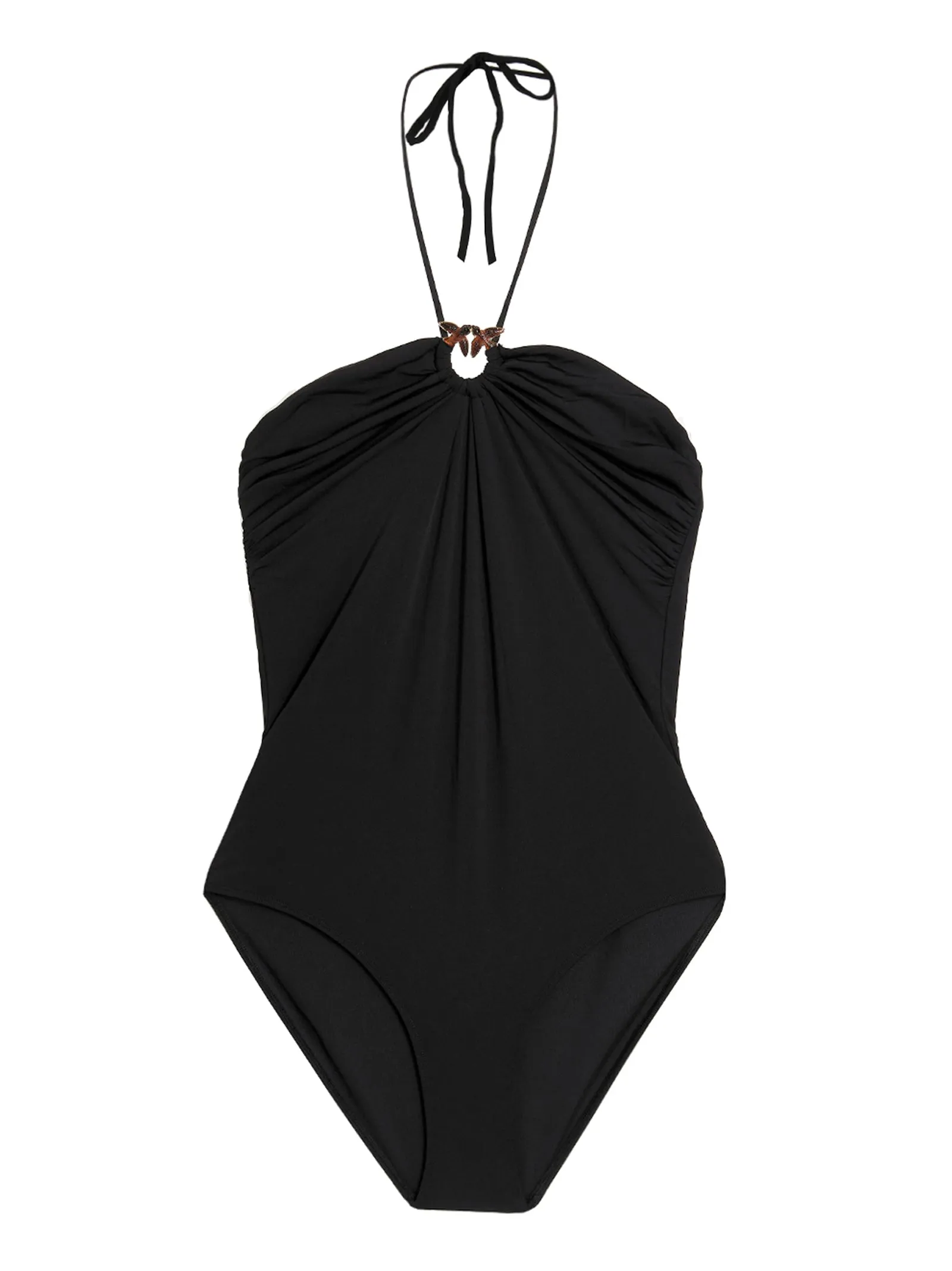Pinko Budino Logo Plaque One-Piece Swimsuit