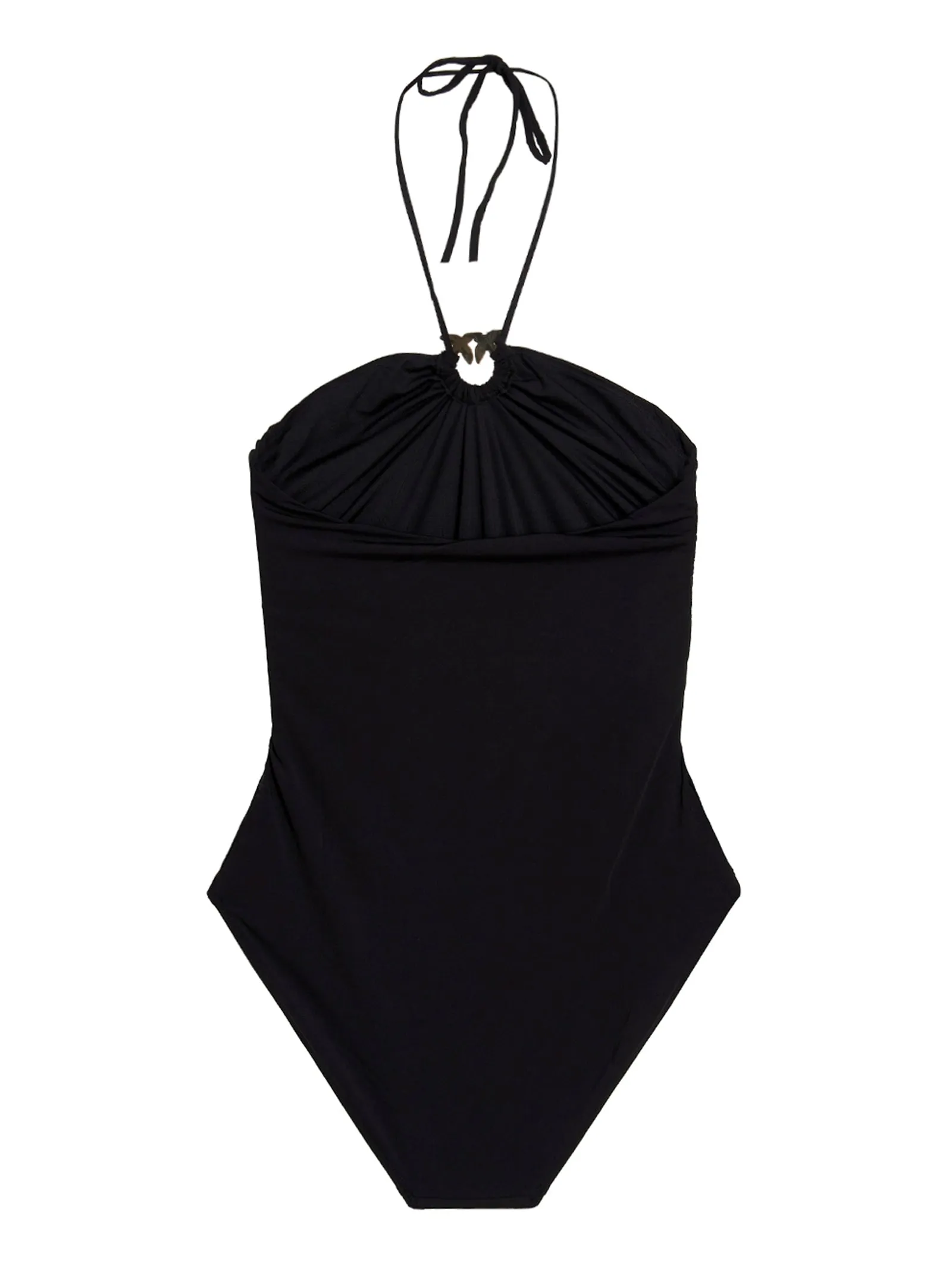 Pinko Budino Logo Plaque One-Piece Swimsuit