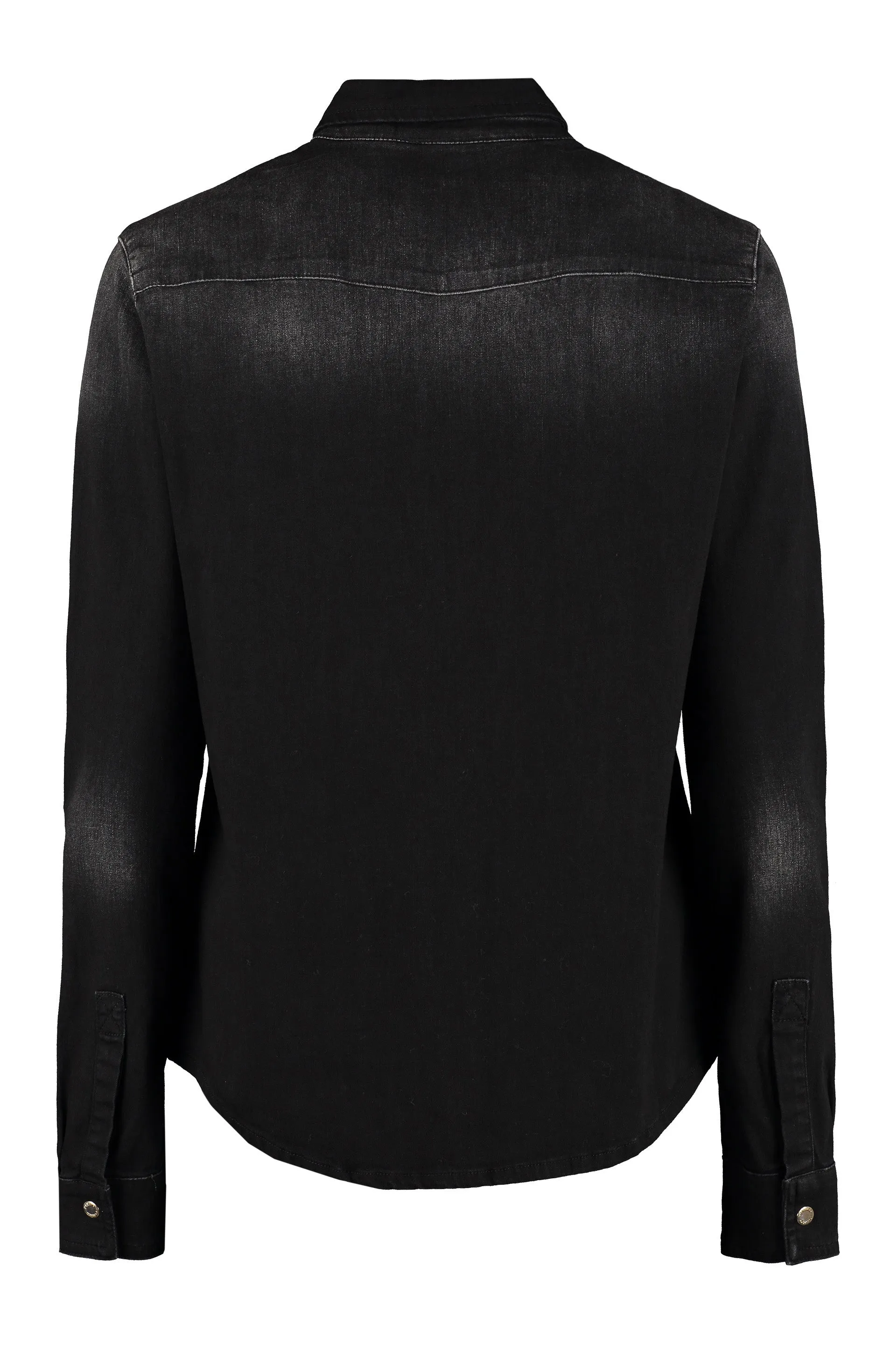 Pinko Buttoned Denim Shirt