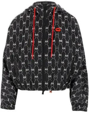 Pinko Cropped Monogram Jacket