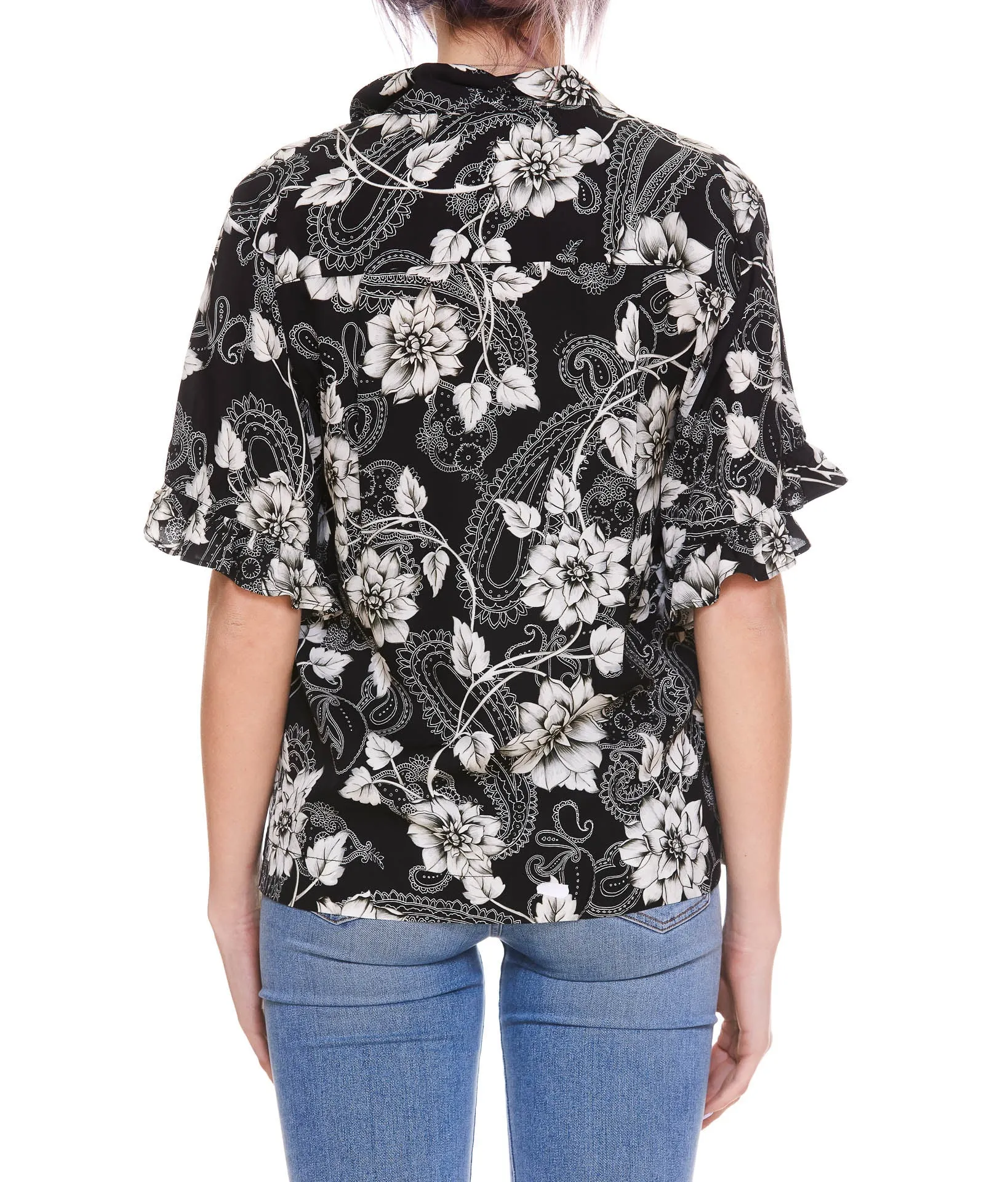 Pinko Floral Printed Paisley Shirt