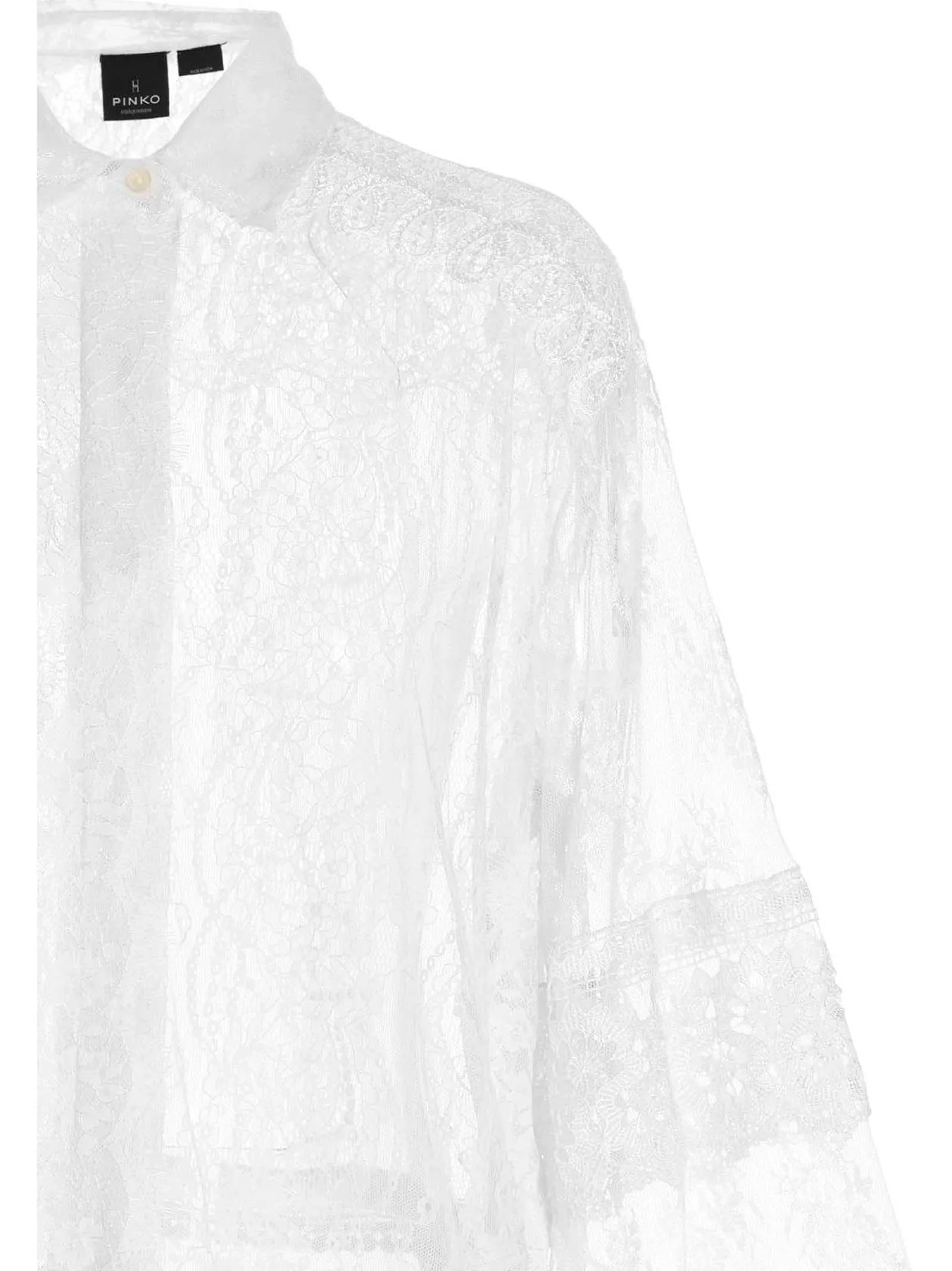 Pinko Lace-Detailed Shirt