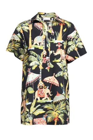 REDValentino Allover Graphic Print Shirt