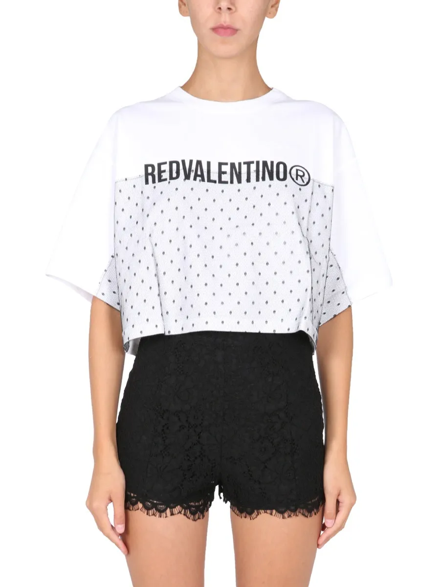REDValentino Logo Print T-Shirt