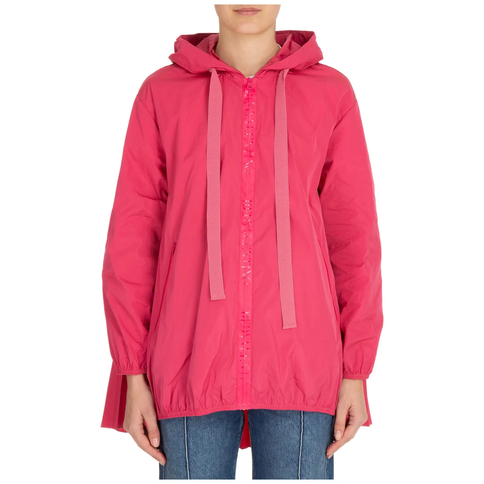 REDValentino Pleated Hooded Jacket