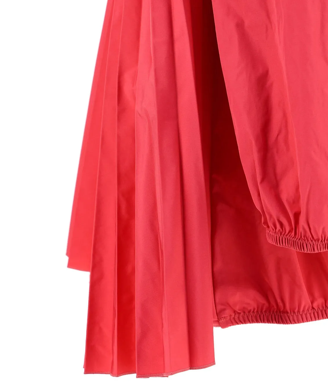 REDValentino Pleated Hooded Jacket
