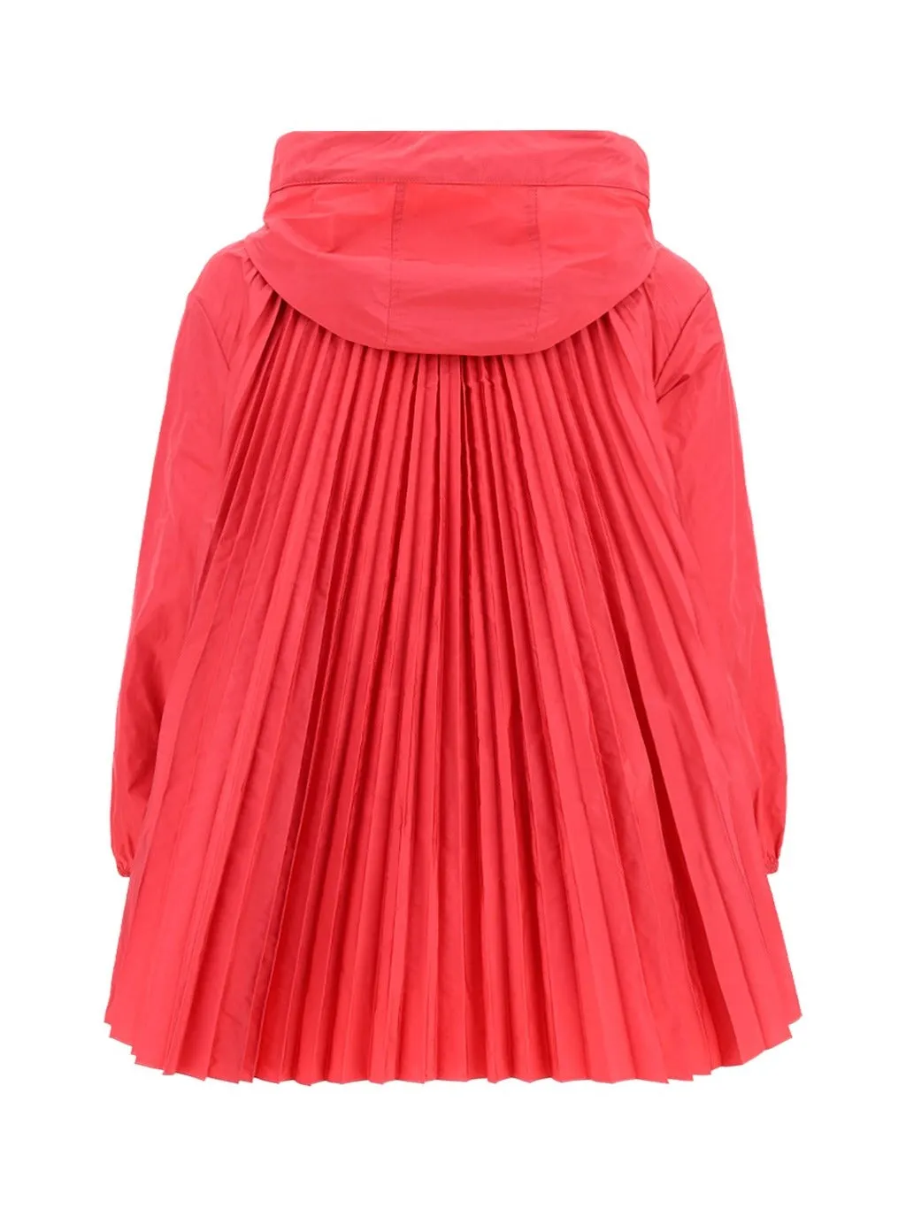 REDValentino Pleated Hooded Jacket