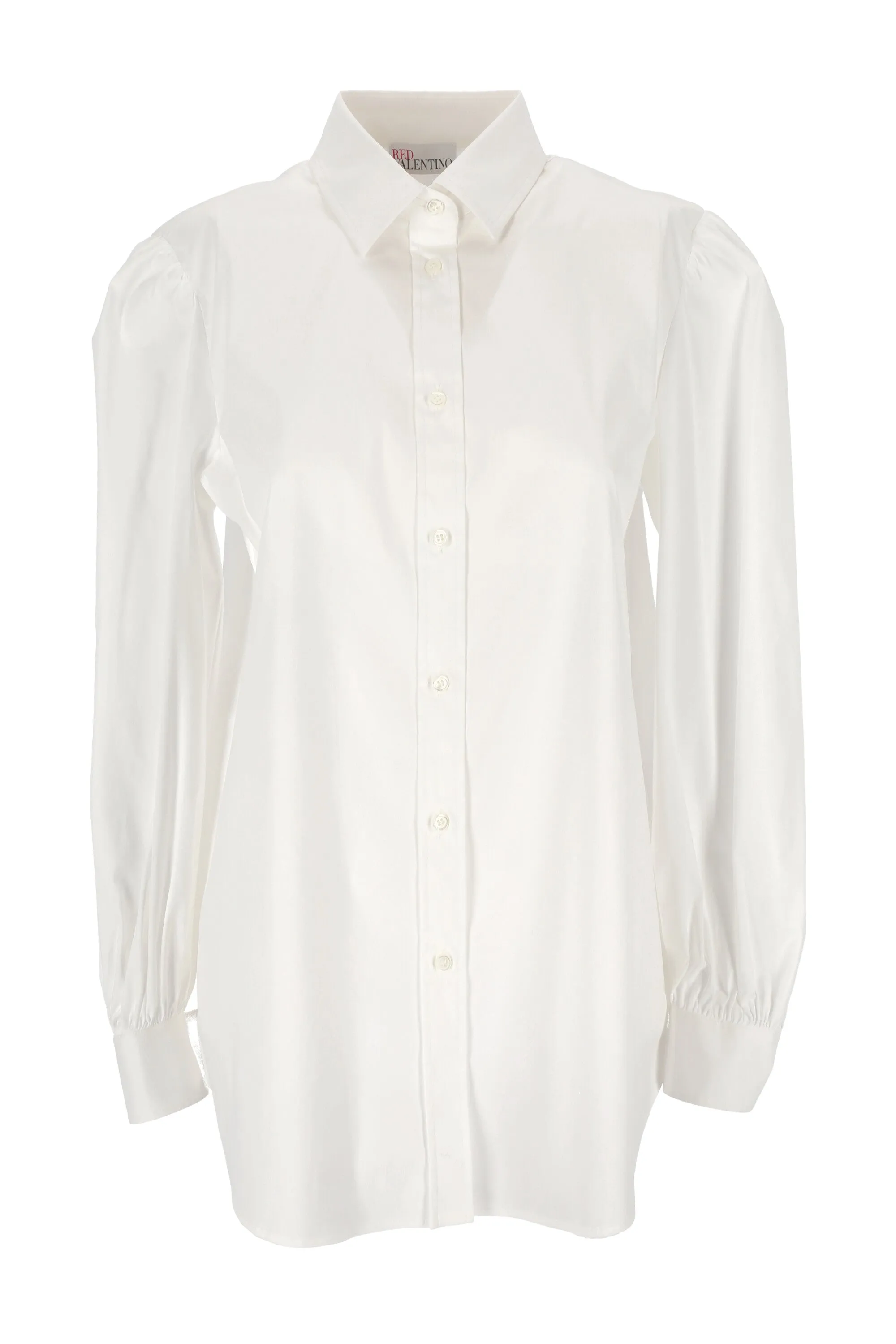 REDValentino Puff-Sleeved Buttoned Shirt