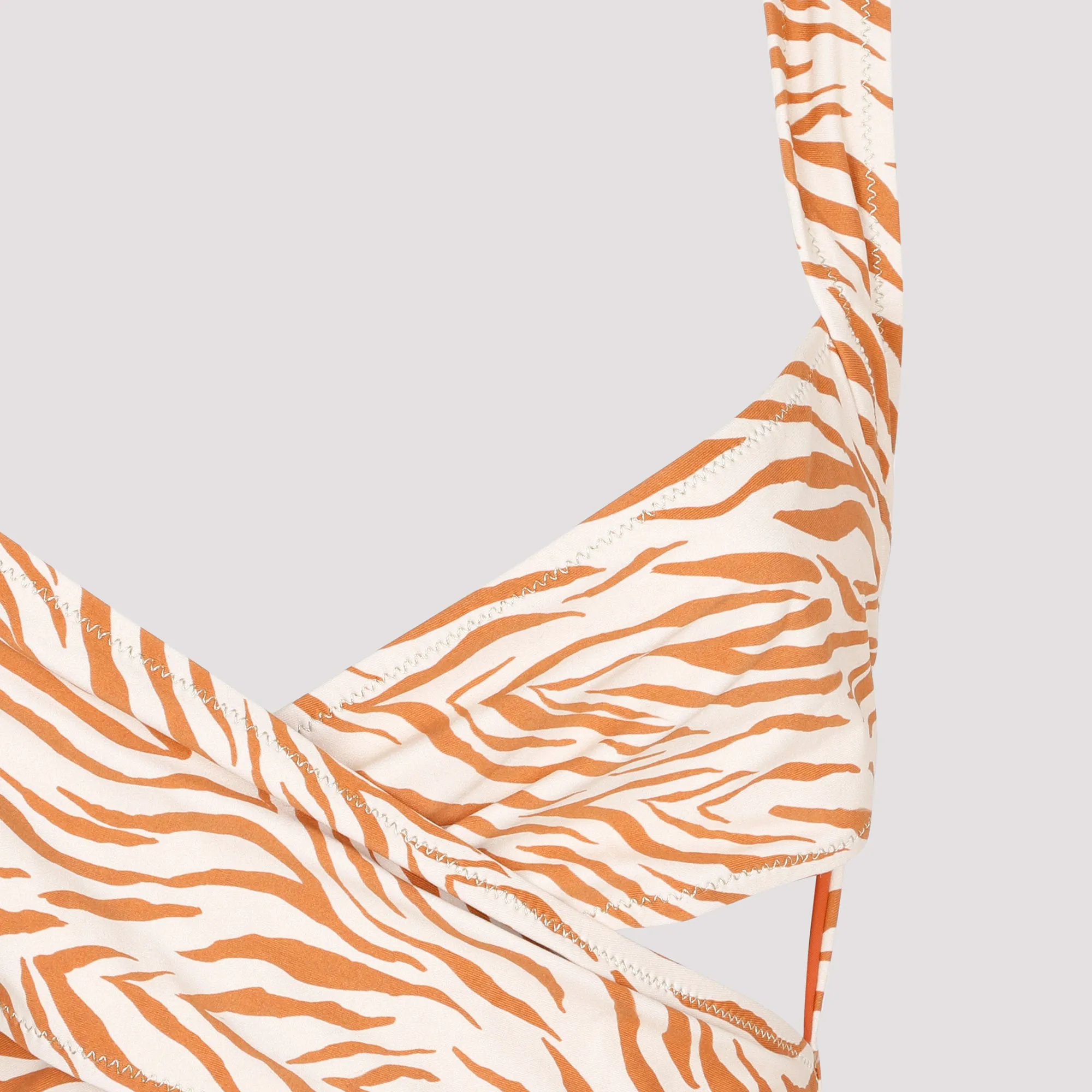 Reina Olga Exotica Cut-Out Open Back Swimsuit