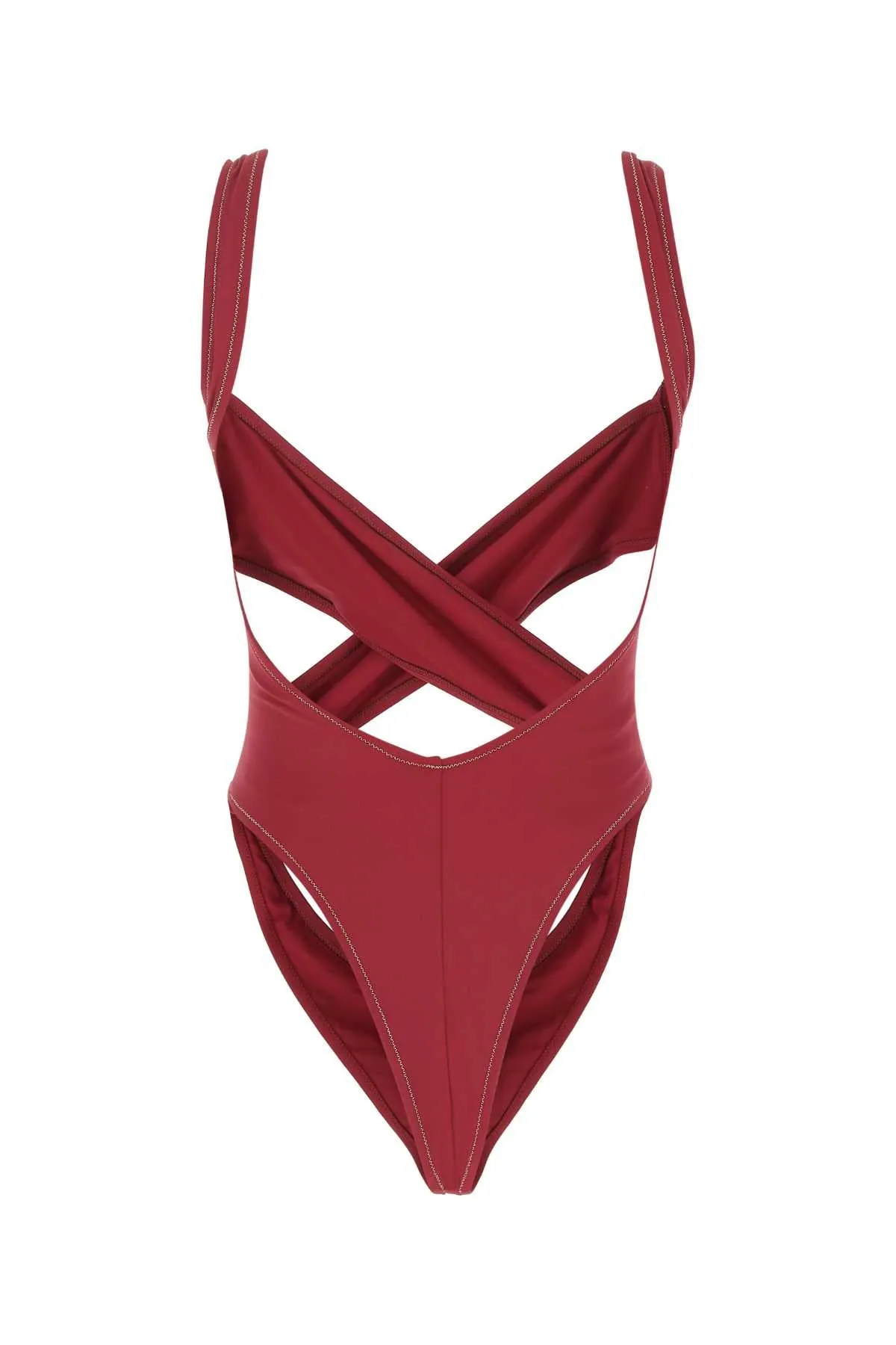 Reina Olga Exotica Cut-Out Open Back Swimsuit
