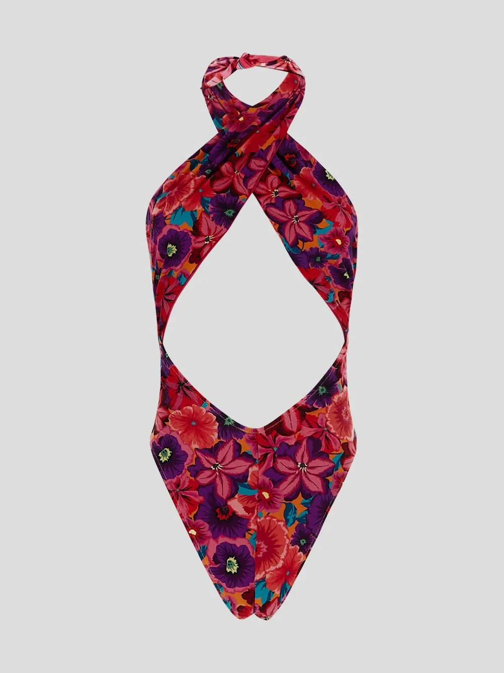 Reina Olga Halterneck Sleeveless Swimsuit