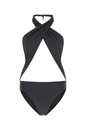 Reina Olga Halterneck Sleeveless Swimsuit