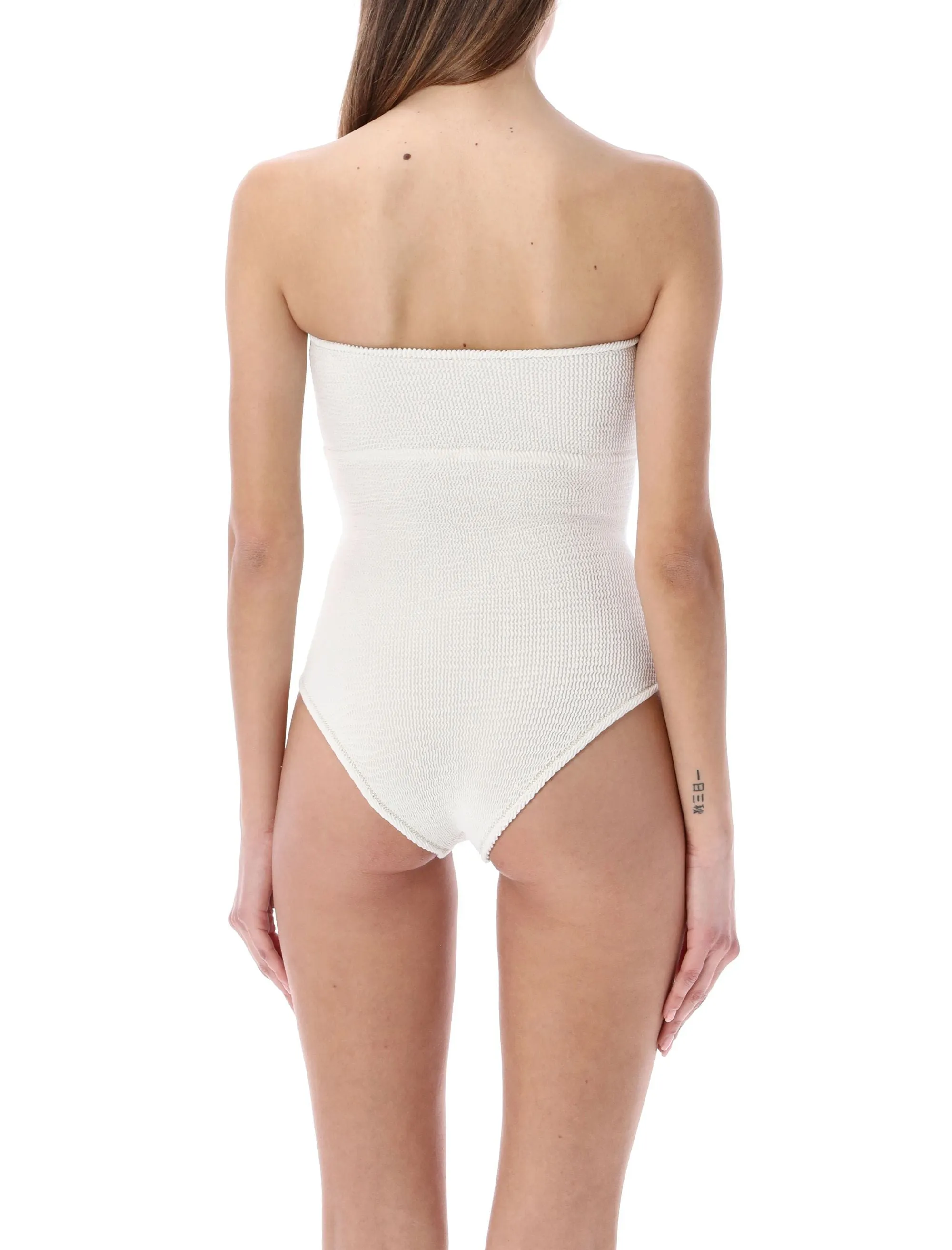 Reina Olga Lasciura Crinklle Sleeveless Swimsuit