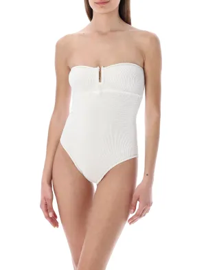 Reina Olga Lasciura Crinklle Sleeveless Swimsuit
