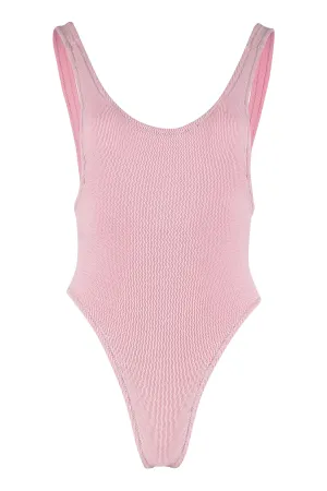 Reina Olga Ruby Stretch Design Sleeveless Swimsuit