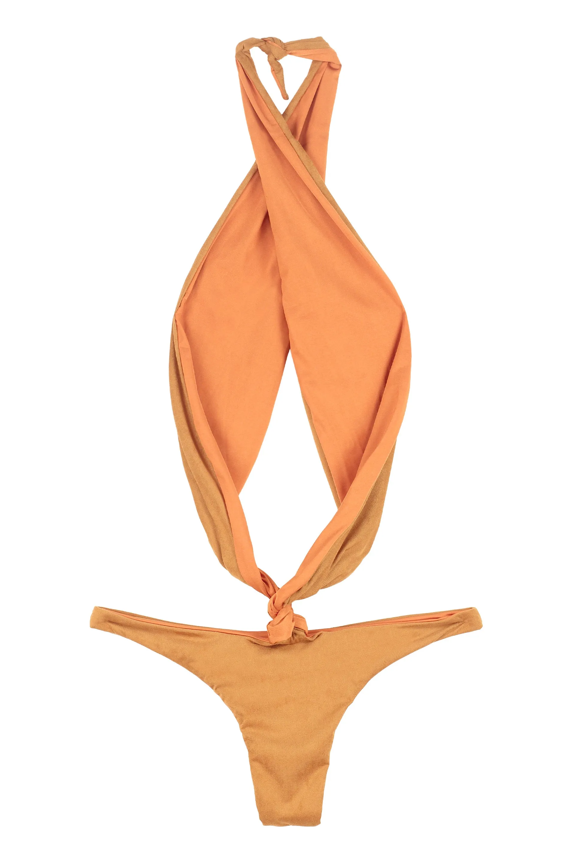 Reina Olga Showpony Cut-Out Halterneck Swimsuit