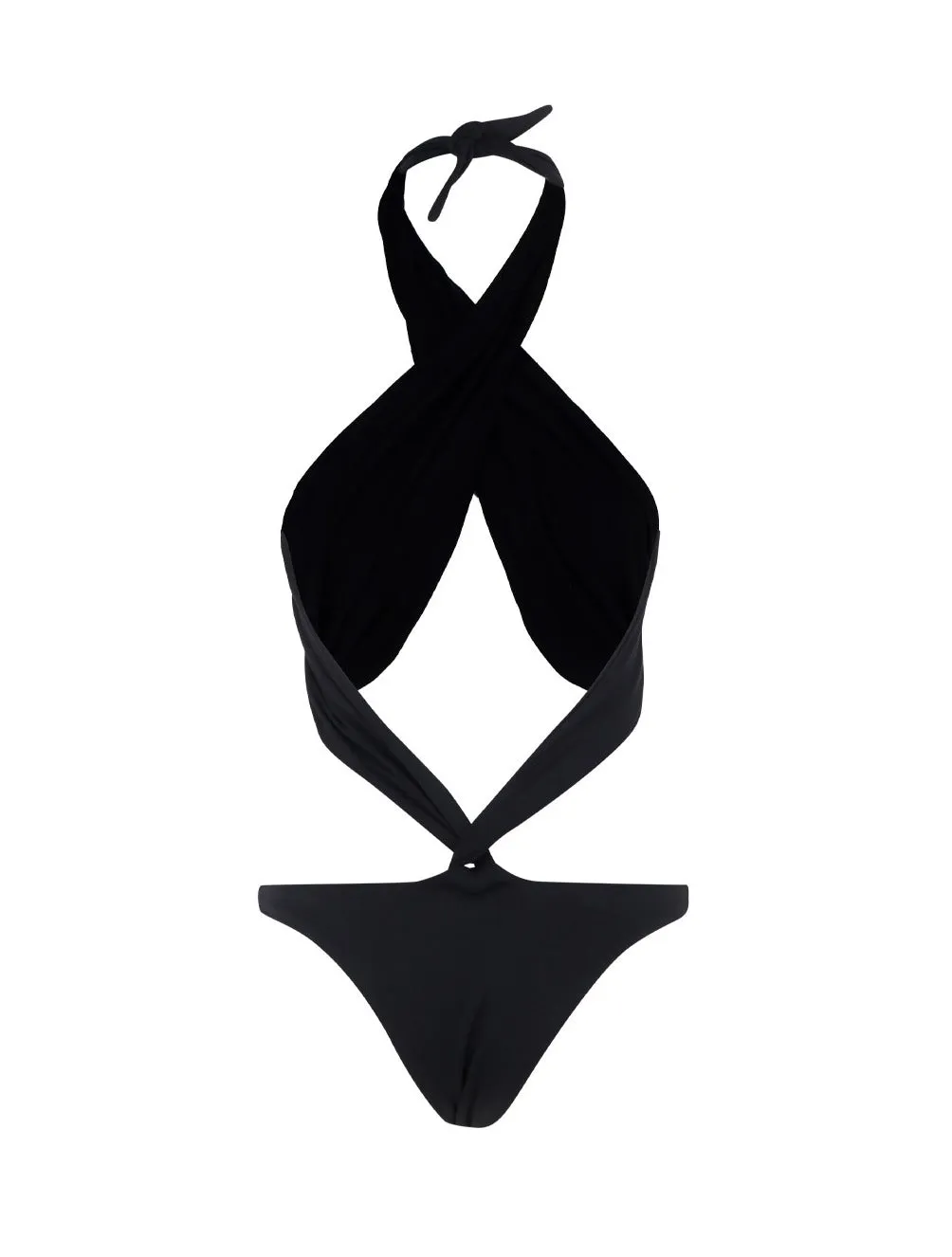Reina Olga Showpony Cut-Out Halterneck Swimsuit