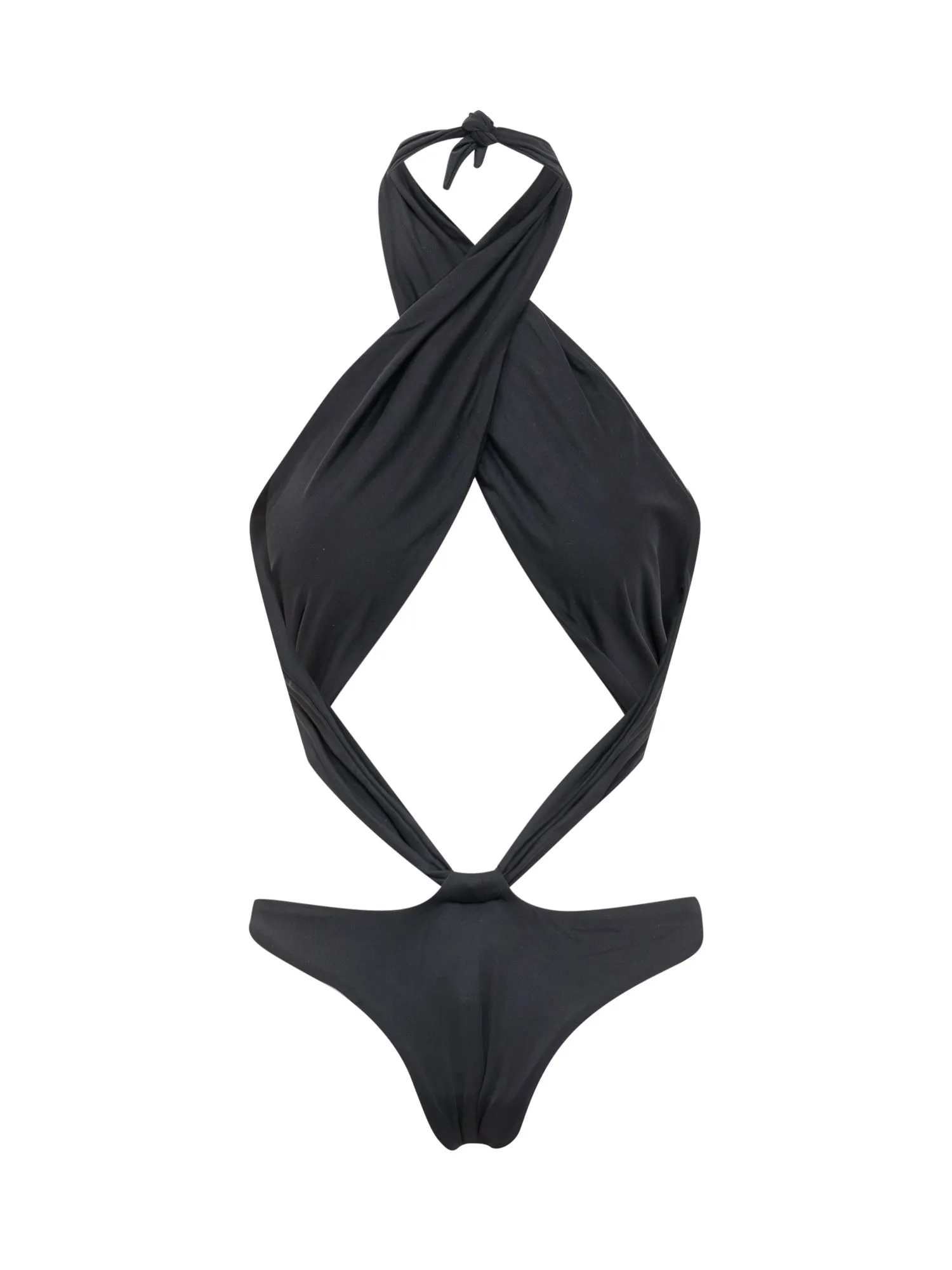 Reina Olga Showpony Cut-Out Halterneck Swimsuit