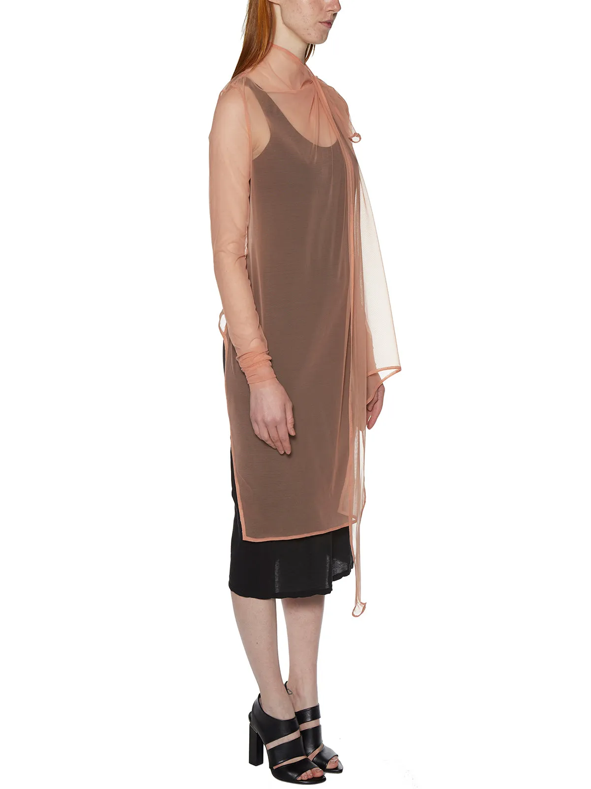 Rick Owens Lilies Stretch Tulle Jacket
