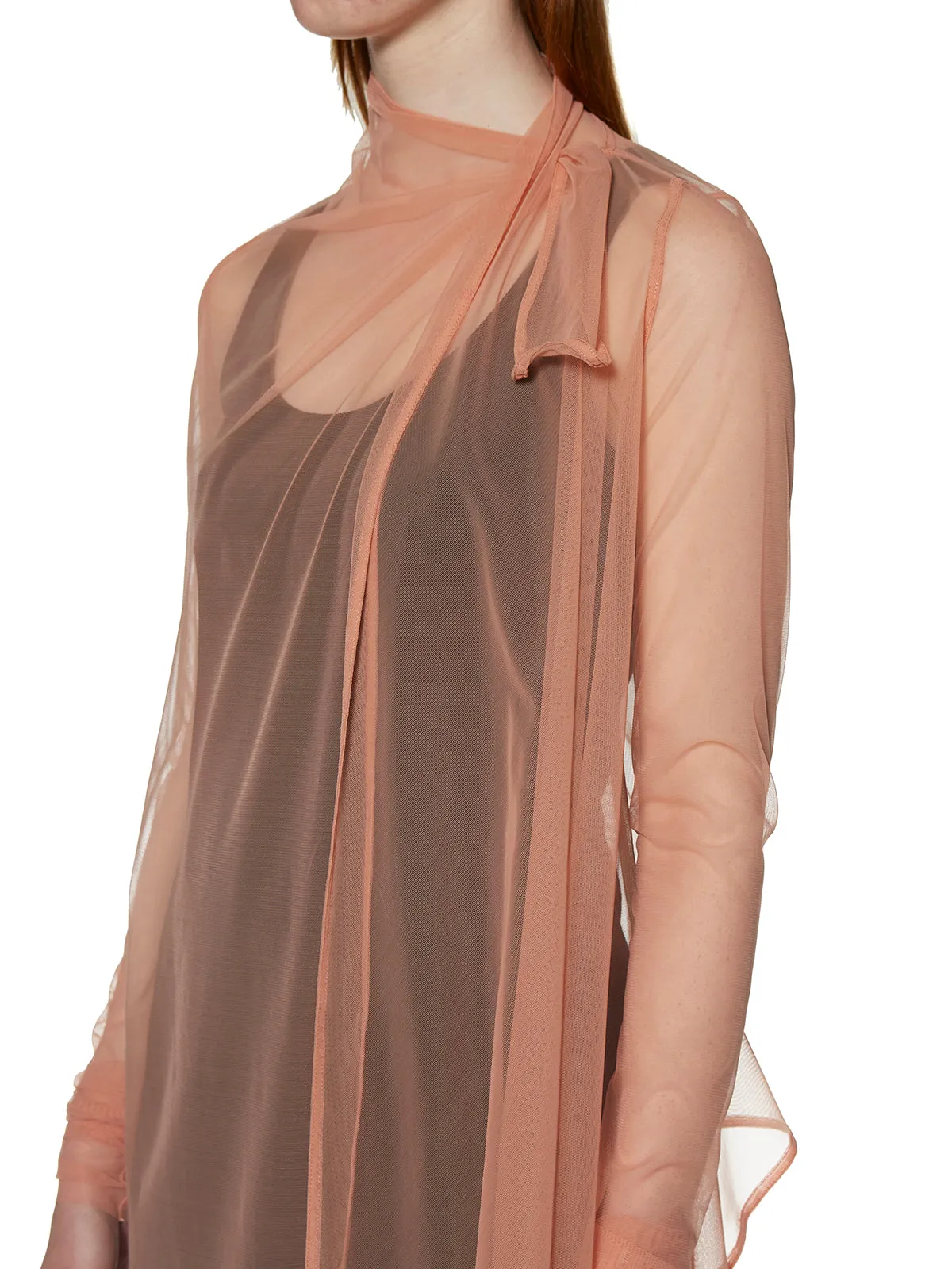 Rick Owens Lilies Stretch Tulle Jacket