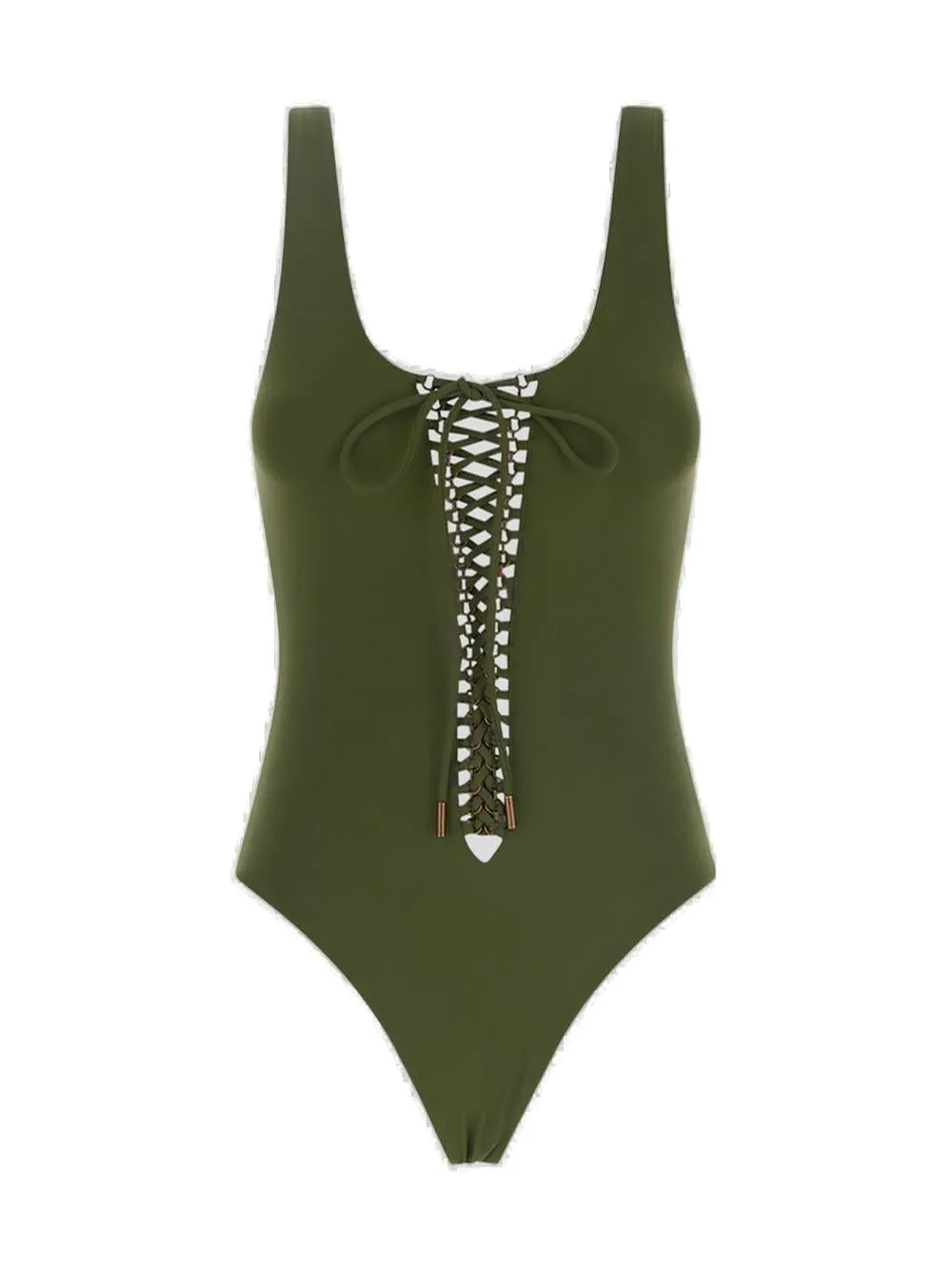 Saint Laurent Braid-Detailed Swimsuit