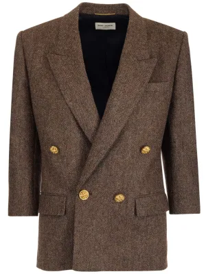 Saint Laurent Double-Breasted Jacket