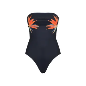 Saint Laurent Graphic Printed Swimsuit