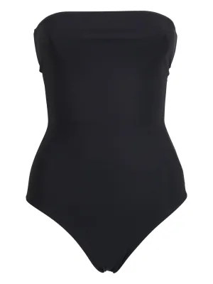 Saint Laurent Strapless One-Piece Swimsuit