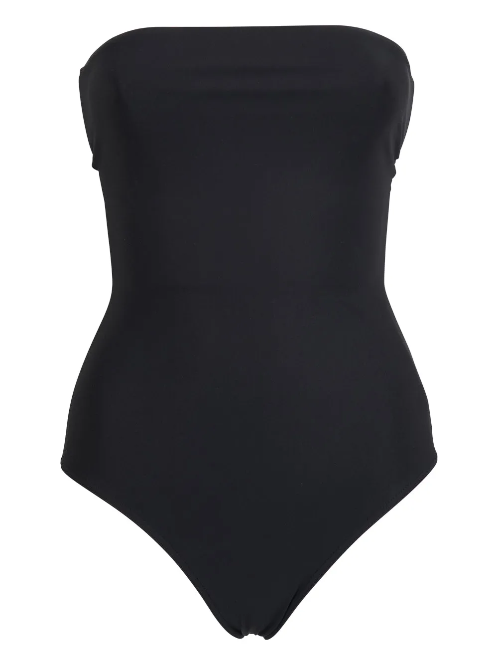 Saint Laurent Strapless One-Piece Swimsuit