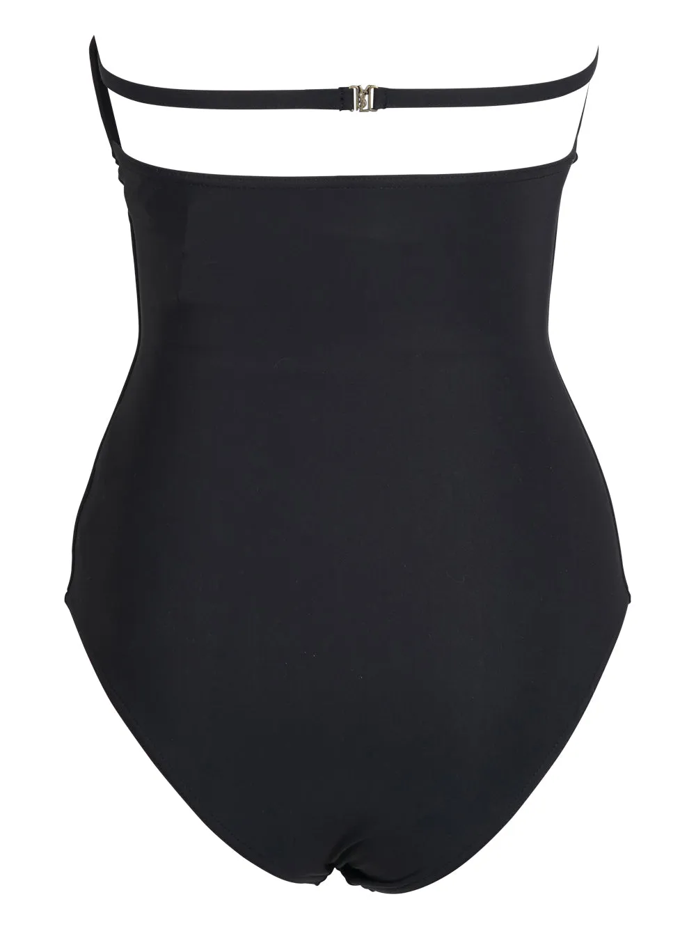 Saint Laurent Strapless One-Piece Swimsuit