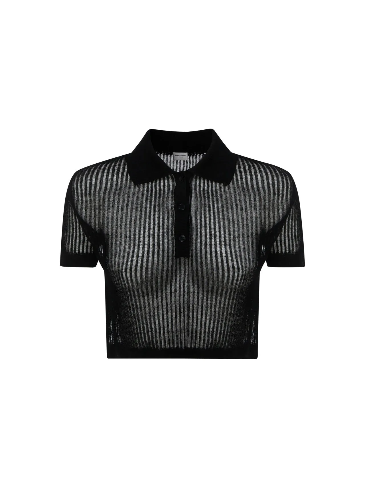 Saint LaurentShort-Sleeved Polo Shirt