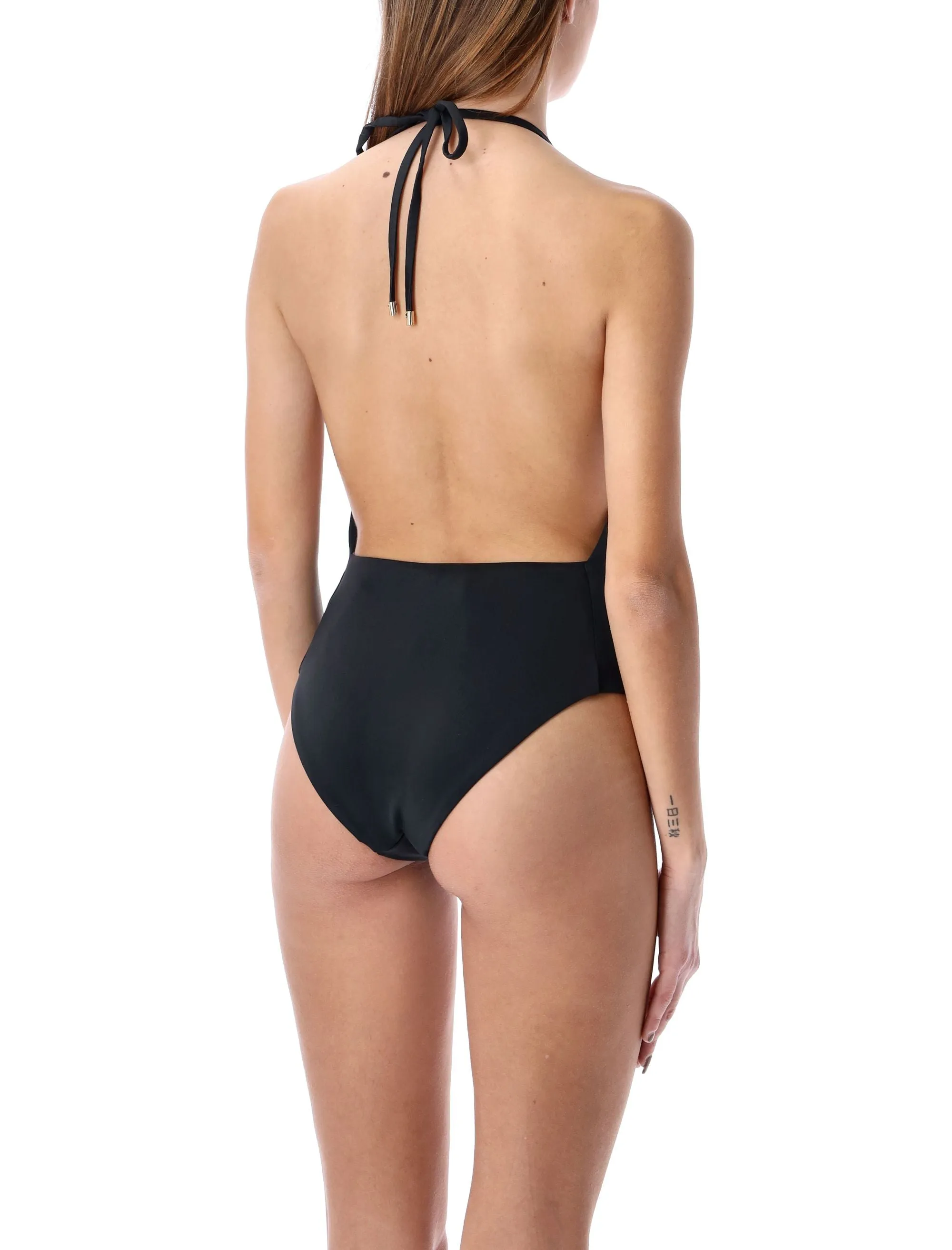 Self-Portrait Cut Out One-Piece Swimsuit