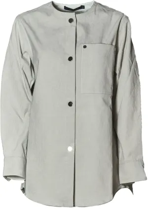 Sofie D'hoore Ribbed Collarless Shirt