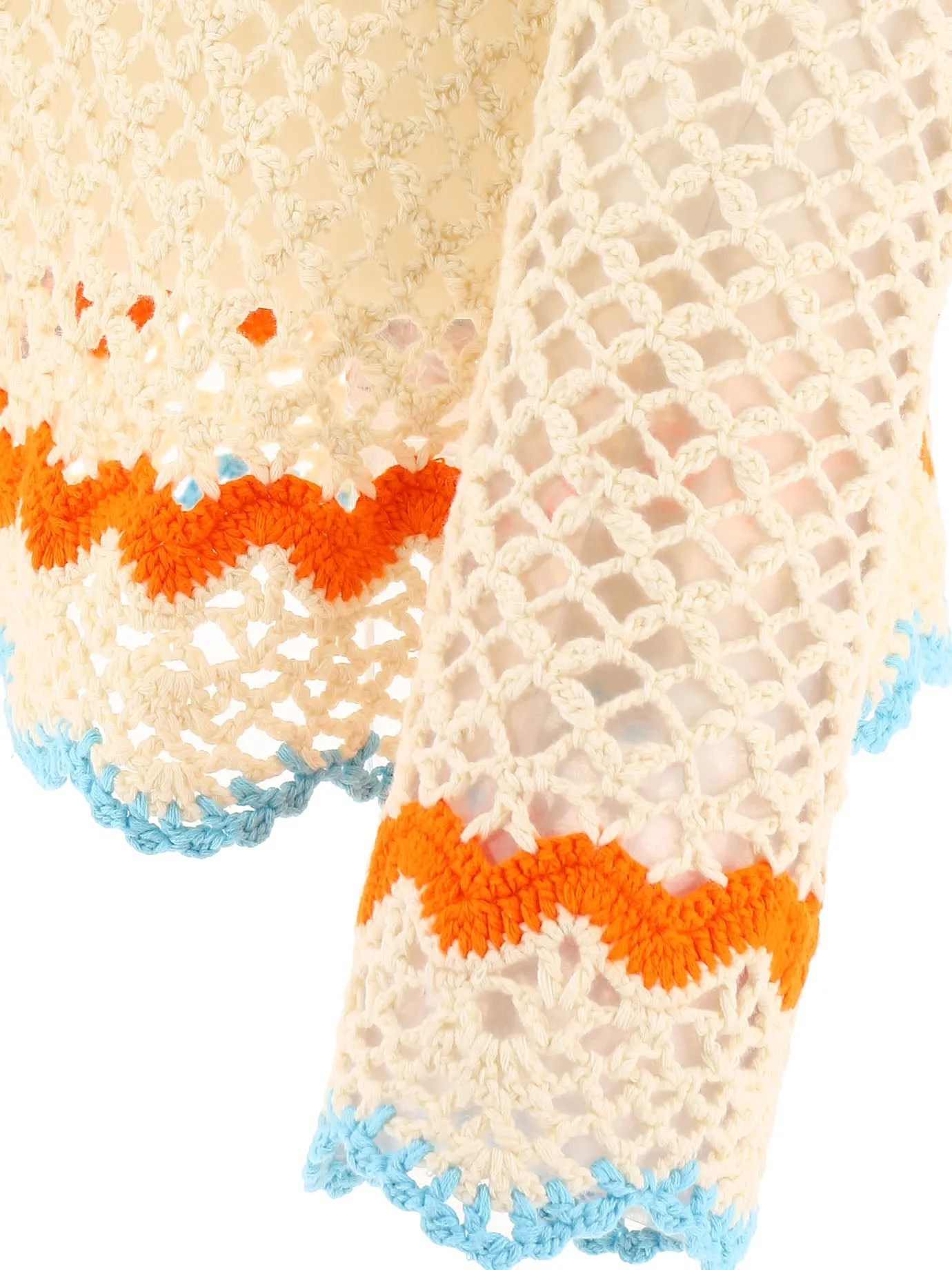 Sportmax Crochet Effect Knitted Shirt
