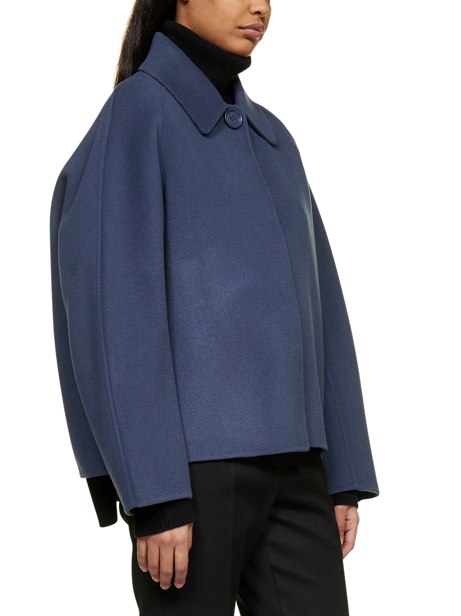 Sportmax Delis Shirt Collar Coat