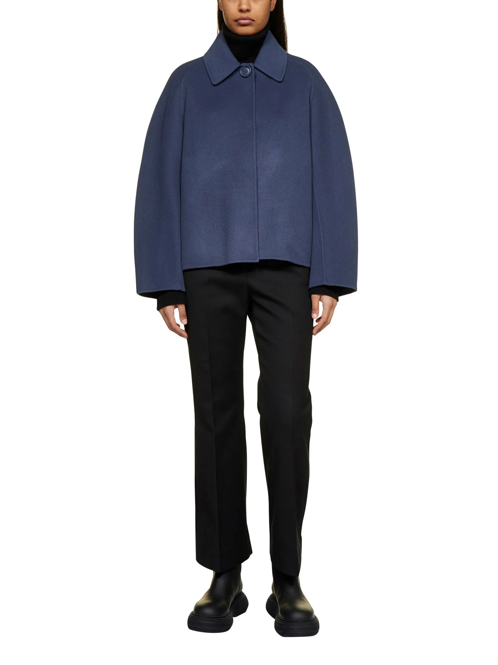 Sportmax Delis Shirt Collar Coat