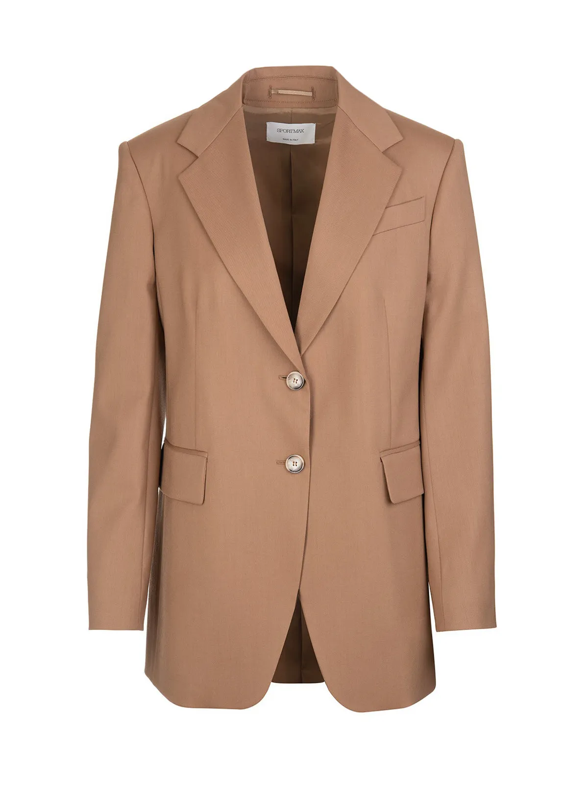 Sportmax Garbata Single Breasted Tailored Jacket